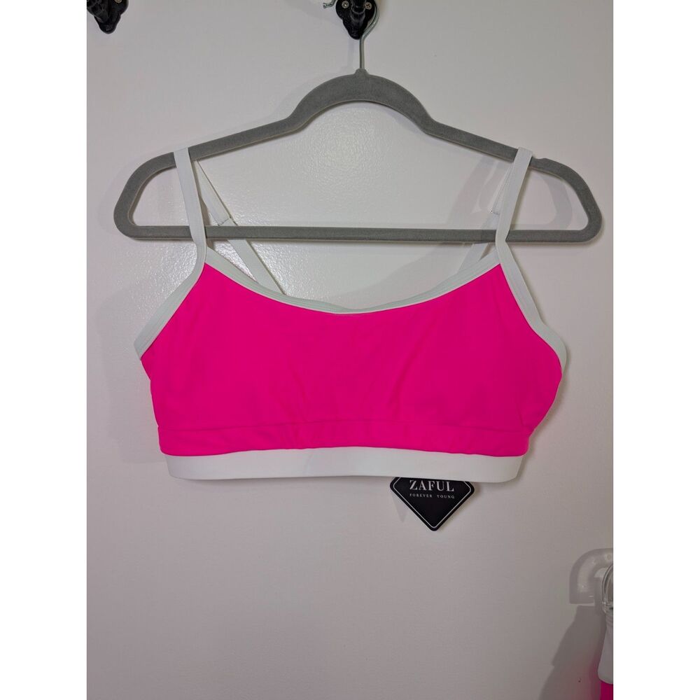 NWT Hot Pink Swim Skort Set Size 6 Sporty Two Piece Tropical Vacation Cruise - Picture 9 of 13
